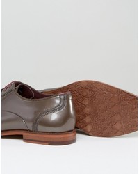 braune Derby Schuhe von Ted Baker