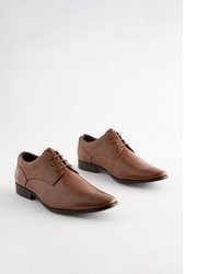 braune Derby Schuhe von next