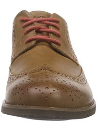 braune Derby Schuhe von Rockport