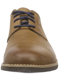 braune Derby Schuhe von Rockport