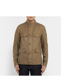 braune Feldjacke von Belstaff