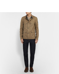 braune Feldjacke von Belstaff