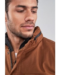 braune Feldjacke von next