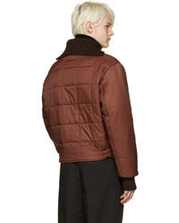 braune gesteppte Jacke von Cmmn Swdn