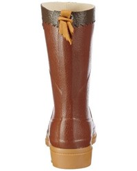 braune Gummistiefel von Aigle