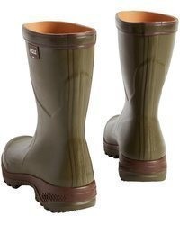 braune Gummistiefel von Aigle