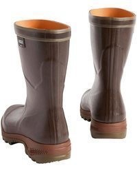 braune Gummistiefel von Aigle