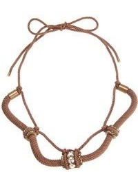 braune Halskette von Lanvin