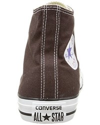 braune hohe Sneakers von Converse