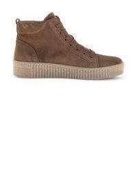 braune hohe Sneakers von Gabor