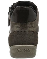 braune hohe Sneakers von Geox