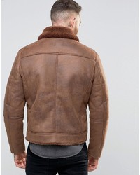 braune Jacke von Asos