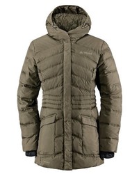 braune Jacke von Vaude