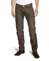 braune Jeans von Cross