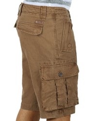 braune Jeansshorts von Solid