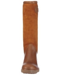 braune kniehohe Stiefel von Aigle