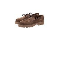 braune Leder Bootsschuhe von JOOP!