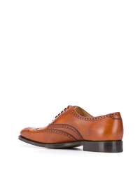 braune Leder Brogues von Church's