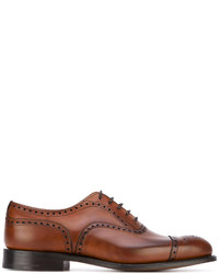 braune Leder Brogues von Church's