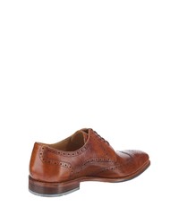 braune Leder Brogues von GORDON & BROS