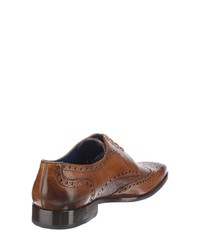 braune Leder Brogues von Melvin&Hamilton