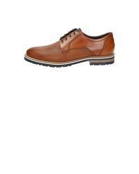 braune Leder Brogues von Sioux