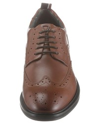 braune Leder Brogues von Strellson