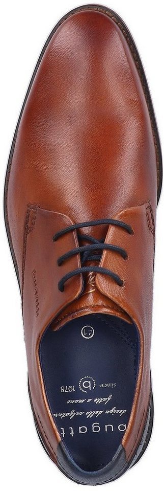 bugatti 312164112121 Scarpe Stringate Derby, Uomo, Multicolore (Dark Blue/ Grey 4115), 44 EU