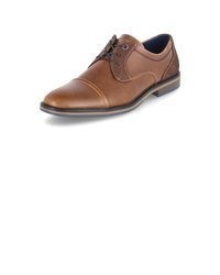 braune Leder Derby Schuhe von Bullboxer