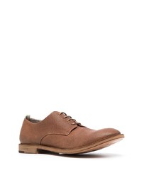 braune Leder Derby Schuhe von Officine Creative