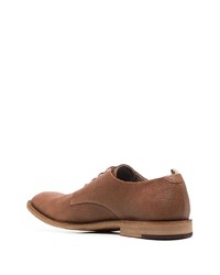 braune Leder Derby Schuhe von Officine Creative