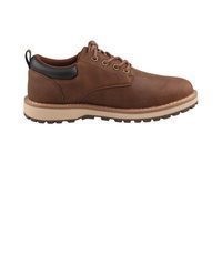 braune Leder Derby Schuhe von Dockers by Gerli