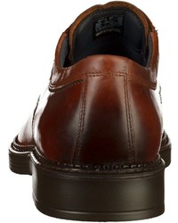 braune Leder Derby Schuhe von Ecco