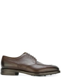 braune Leder Derby Schuhe von Edward Green