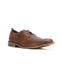 braune Leder Derby Schuhe von Fiorentini+Baker