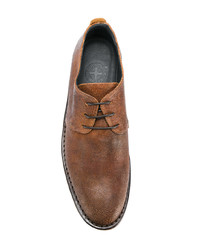 braune Leder Derby Schuhe von Fiorentini+Baker