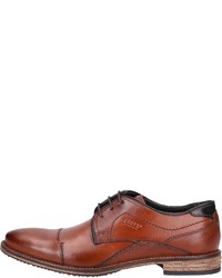 braune Leder Derby Schuhe von FRETZ men