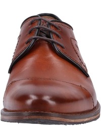 braune Leder Derby Schuhe von FRETZ men