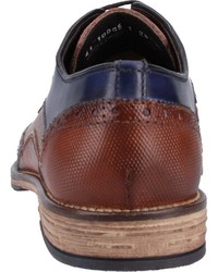 braune Leder Derby Schuhe von FRETZ men