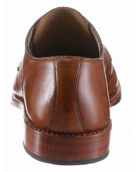 braune Leder Derby Schuhe von GORDON & BROS