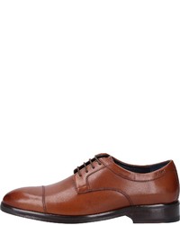 braune Leder Derby Schuhe von JOOP!