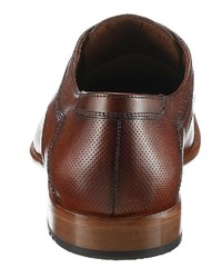 braune Leder Derby Schuhe von Lloyd