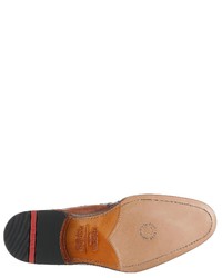 braune Leder Derby Schuhe von Lloyd