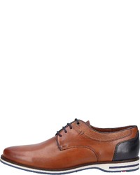 braune Leder Derby Schuhe von Lloyd