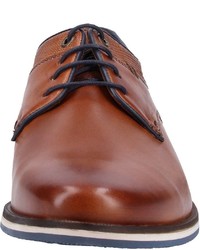 braune Leder Derby Schuhe von Lloyd