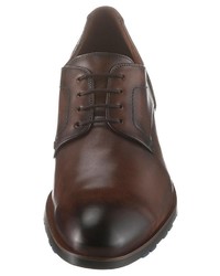 braune Leder Derby Schuhe von Lloyd