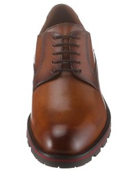 braune Leder Derby Schuhe von Lloyd