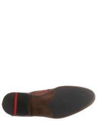 braune Leder Derby Schuhe von Lloyd