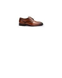 braune Leder Derby Schuhe von Lloyd