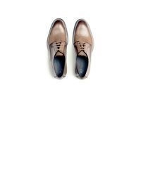 braune Leder Derby Schuhe von Lloyd